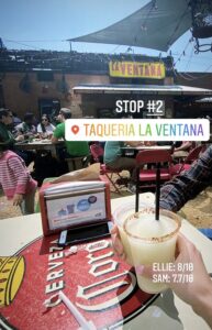 Margarita Mile at Taqueria La Ventana